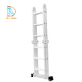 4.7m TUV/GS EN131 approved aluminum and steel multipurpose ladder shipping from China